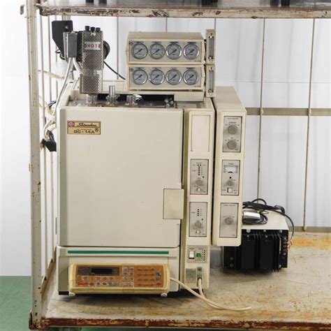 Dw Used 8日保証 Shimadzu Gc 14a Gas Chromatograph ガスクロマトグラフ Cfc 14pm2