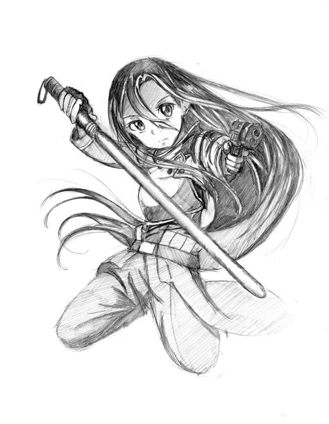 Kirito Sword Art Online Sketch By Megumichan96 On Deviantart