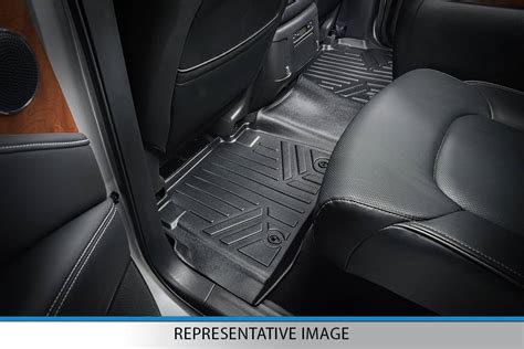 Maxliner Custom Fit Floor Mats 2 Row Liner Set Black For 2019 2020 Chevrolet Blazer