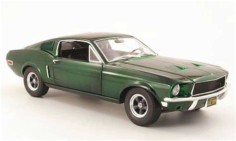 Modellautos Ford Mustang Bullit Mc Queen Greenlight Bullit Mc