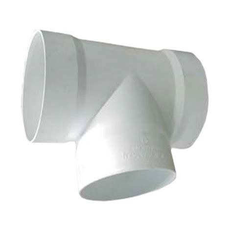 Tee Sanitario Pvc X Mm Blanco Anticorrosi N Cresco