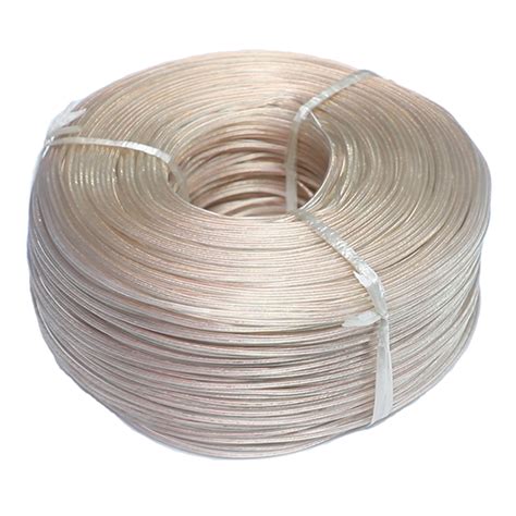 Transparent Cable Awm 2464 22awg 2core Wire Customization Certificated