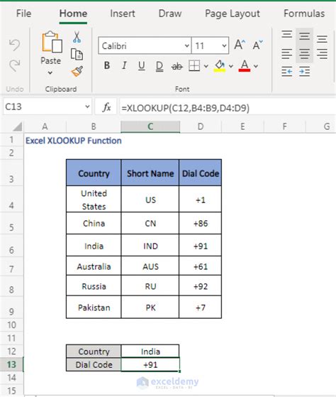 How To Use Xlookup Function In Excel 7 Examples Exceldemy