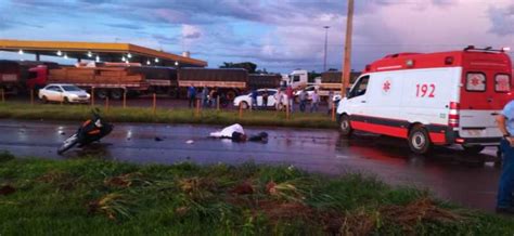 Motociclista Morre Após Se Envolver Em Colisão Com Carreta Em Tangará