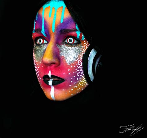 Neon Halloween Makeup Ideas | PS Beauty