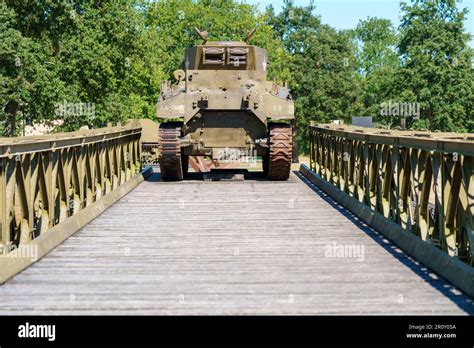 Tanks At The Overlord Museum In Normandy Stock Photo Alamy