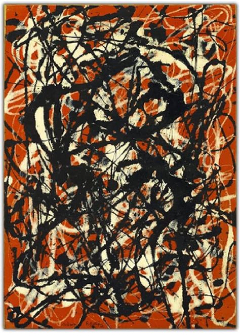 Rendersi Conto Cipiglio Vincitore Jackson Pollock Poster Imperatore