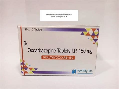 Oxcarbazepin Tablet 150mg, Packaging Type: Strip at ₹ 70/stripe in Mumbai