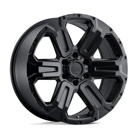 Black Rhino Matte Black 20x9 Boltage 5x127 Offset 18 Jante