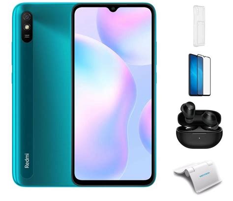 Смартфон Xiaomi Redmi 9a набор аксессуаров подарочный сертификат