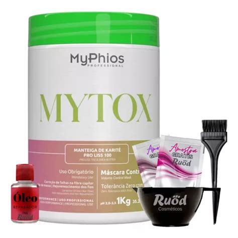 Btx Capilar Sem Formol Mytox Myphios Botox Redutor Volume