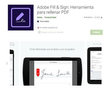 Aplicaciones Para Firmar Un Pdf Con Android Gratis