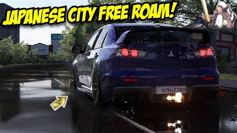 New Japanese City Open World Update In Assetto Corsa Realistic