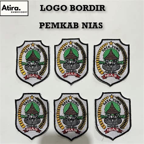 Jual Logo Bordir Pemkab Nias Shopee Indonesia