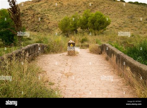 Camino De Santiago From Puente La Reina To Estella Stock Photo Alamy