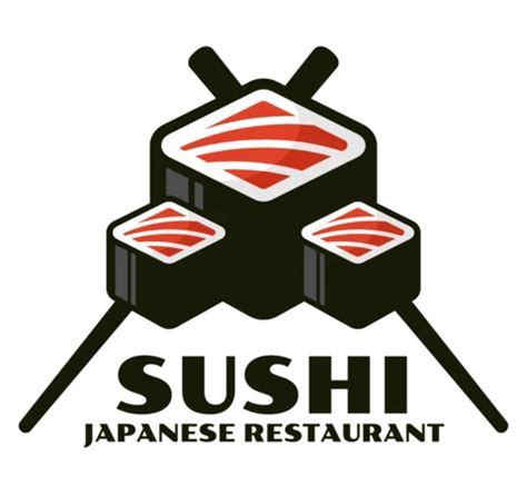 Japanese Sushi Restaurant Food Logo Design Template Free Design Template