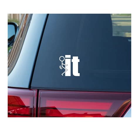 Amazon Fuck It Vinyl Decal Car Window Mirror Bumper Laptop