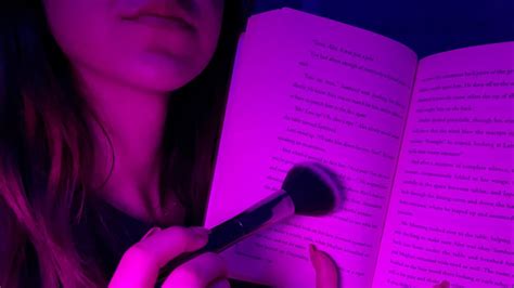 [asmr Whisper] Book Brushing Tapping Reading 📖 📚 Youtube