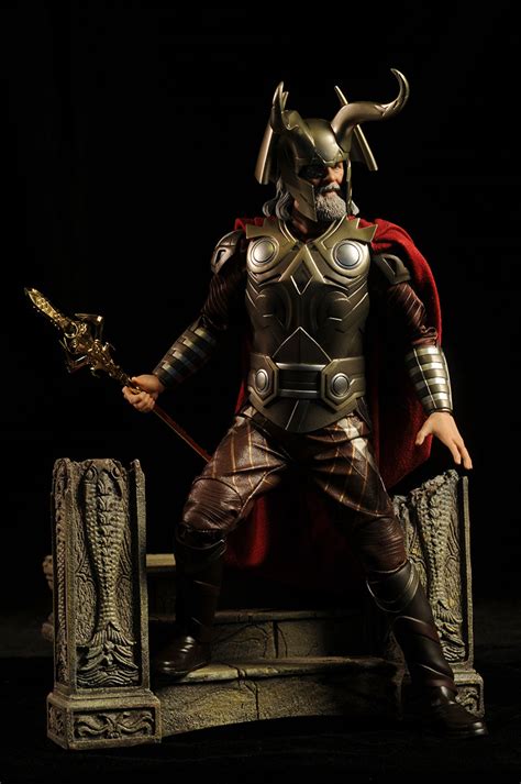 Review And Photos Of Thor Movie Odin Sixth Scale Action Figure By Hot Toys