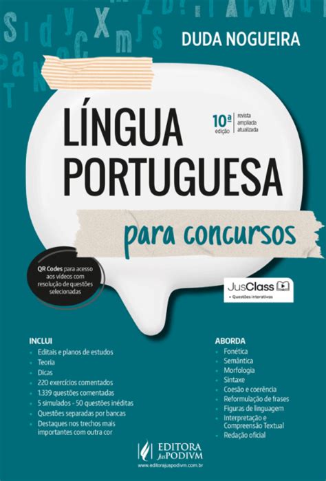 Livro Língua Portuguesa Para Concursos