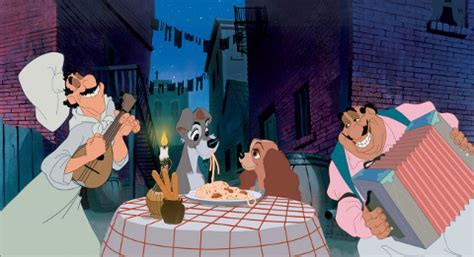 Slurp spaghetti with "Lady and the Tramp" | arts•meme