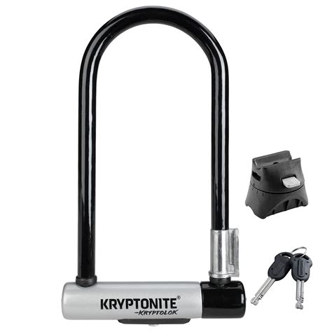 Kryptonite Kryptolok Standard Bike U Lock Heavy Duty Anti Theft