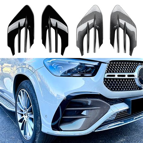 For Mercedes Benz Gle Class W167 C167 2024 Gle450 Gle53 Amg Front Bumper Fog Lamp Grille