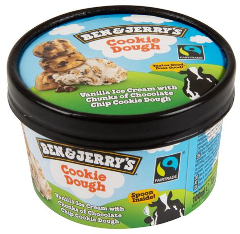 Ben And Jerrys Eis Cookie Dough 12 X 100 Ml