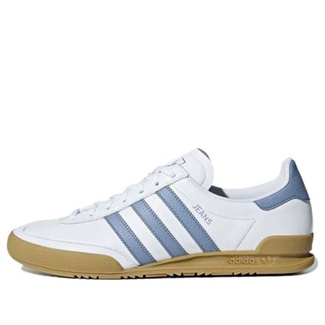 adidas originals Jeans Fashion Cozy Wear-Resistant White Blue 'White B ...