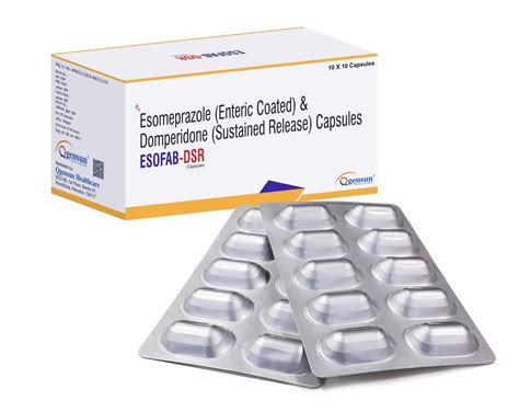 Esofab Dsr Esomeprazole Domperidone S R Capsules Prescription