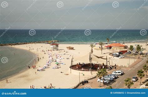 Beaches of Netanya Israel stock photo. Image of lovle - 54908692