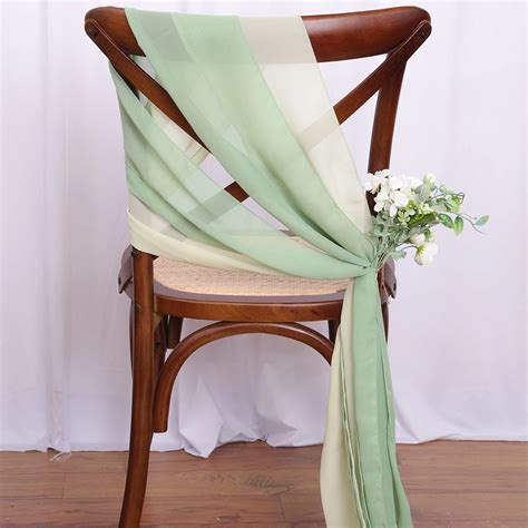 Ceinturage De Chaise En Mousseline De Soie Pour D Coration De Mariage