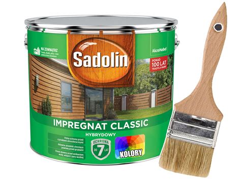 Sadolin Classic Impregnat Hybrydowy 9L KOLORY 3453 2 Cena Opinie