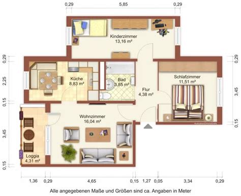 3 Zimmer Wohnung zu vermieten Dostojewskistraße 17a 17491 Greifswald