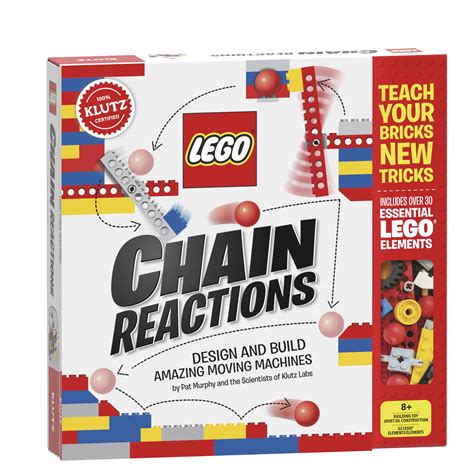 Klutz: Lego Chain Reactions: Design and Build Amazing Moving Machines ...