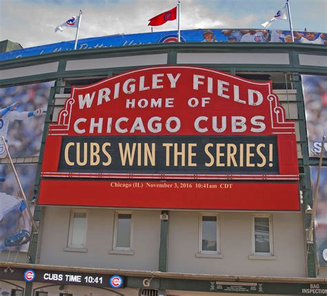 Cubs Win The Series Wrigley Field Chicago IL November Flickr