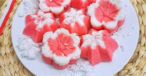 Resep Kue Putu Ayu Merah Putih Oleh Andhien Rhea S Kitchen Cookpad