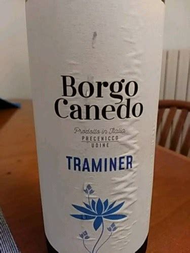 Borgo Canedo Traminer Vivino Us