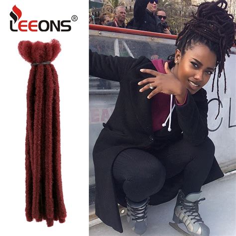 Leeons 100 Kanecalon Synthetic Soft Dread Hair Wool Dreads Locks