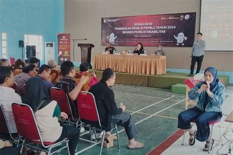 Warga Disabilitas Lebih Melek Informasi Pemilu Kpu Jabar