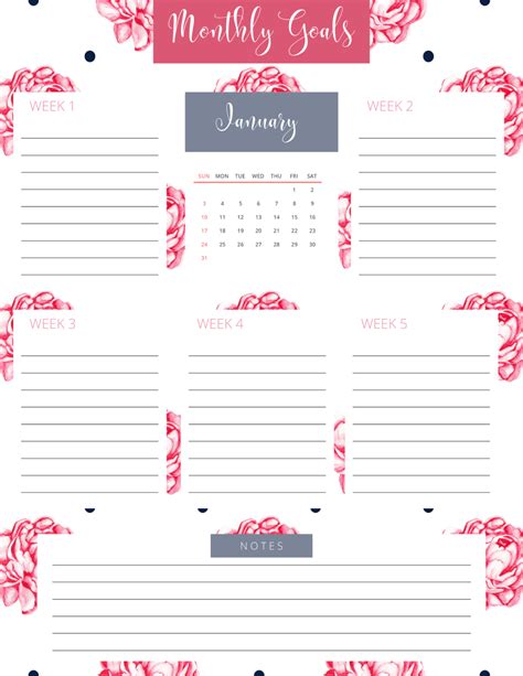 Printable 2021 Planner Free Printable To Keep You Organized