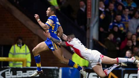 St Helens V Leeds Rhinos Two Key Super League Battles Rugby League