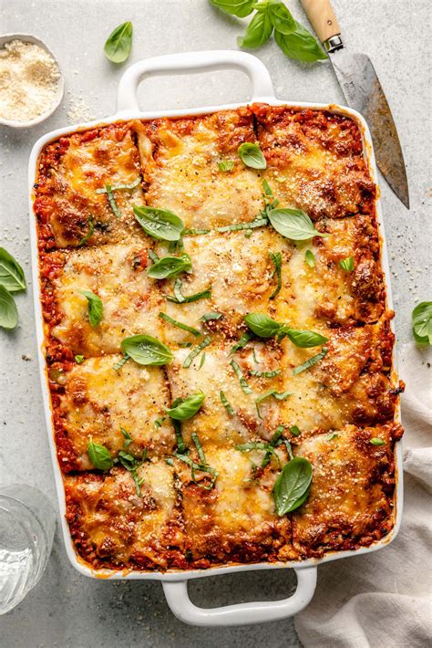 The Best Turkey Lasagna All The Healthy Things