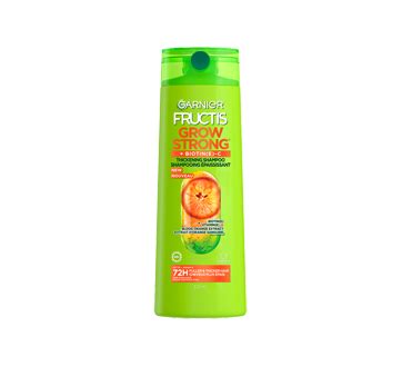 Fructis Grow Strong Thickening Shampoo For Fine Hair Blood Orange