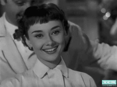 Audrey Hepburn Haircut  By Turner Classic Movies Find And Share On Giphy