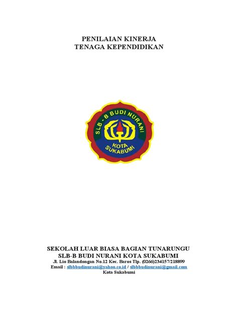 Format Penilaian Kinerja Tenaga Kependidikan Pdf