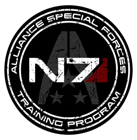 Mass Effect N7 Logo Png