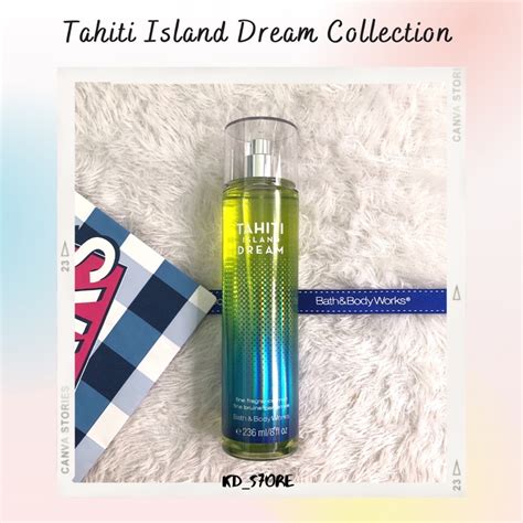 Jual Bbw Tahiti Island Dream Body Mist Bath And Body Works Shopee