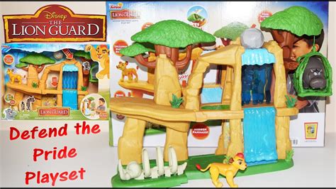 Lion Guard Defend The Pride Lands Playset😏 Disney Lion King 🐱 Youtube