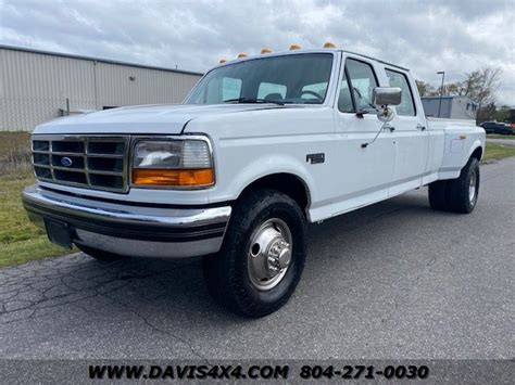 1994 Ford F 350 Xlt Classic Obs Super Duty Dually Crew Cab Pickup